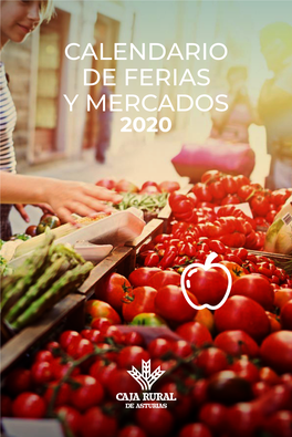 Calendario De Ferias Y Mercados 2020 2020