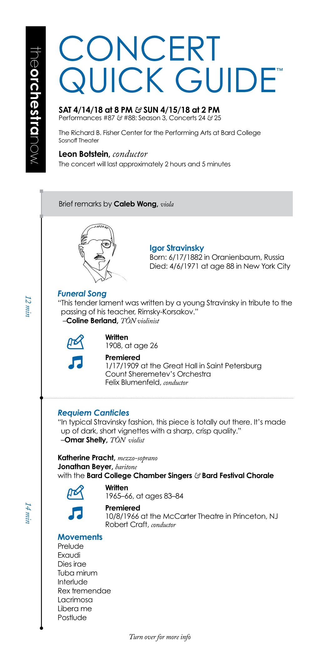 Concert Quick Guide™