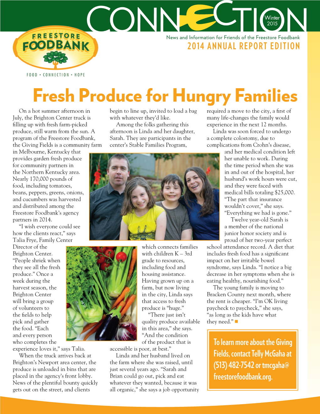 Fresh Produce for Hungry Families