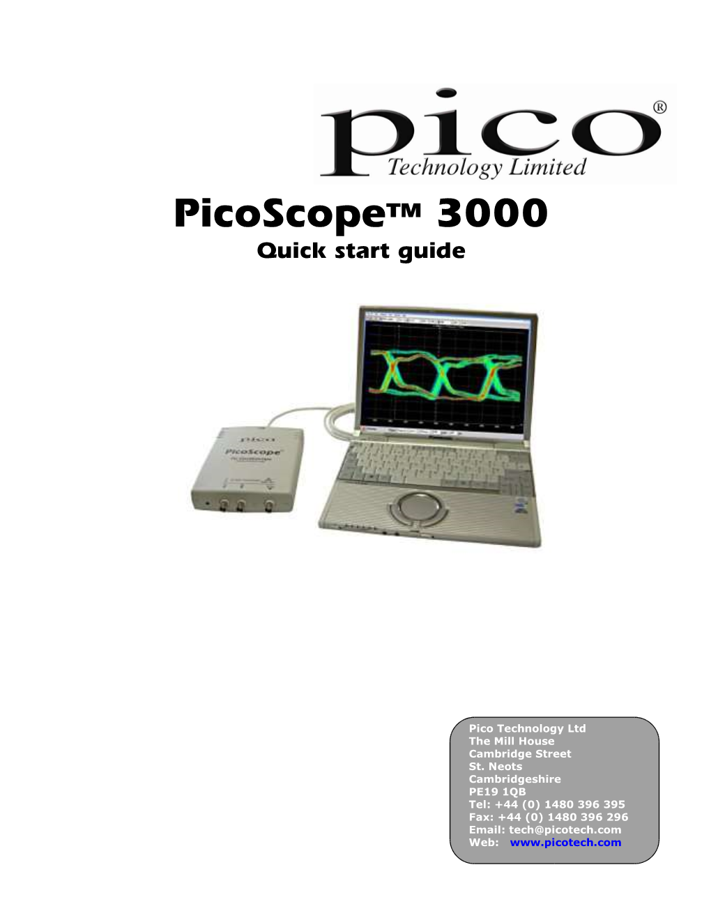 Picoscope 3000 Quick Start Guide