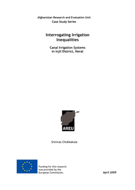 Interrogating Irrigation Inequalities