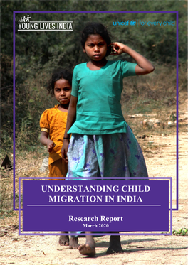 Understanding Child Migration in India
