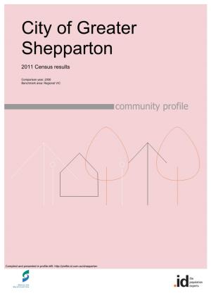 City of Greater Shepparton ID Report