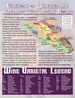 Wine Varietal Legend