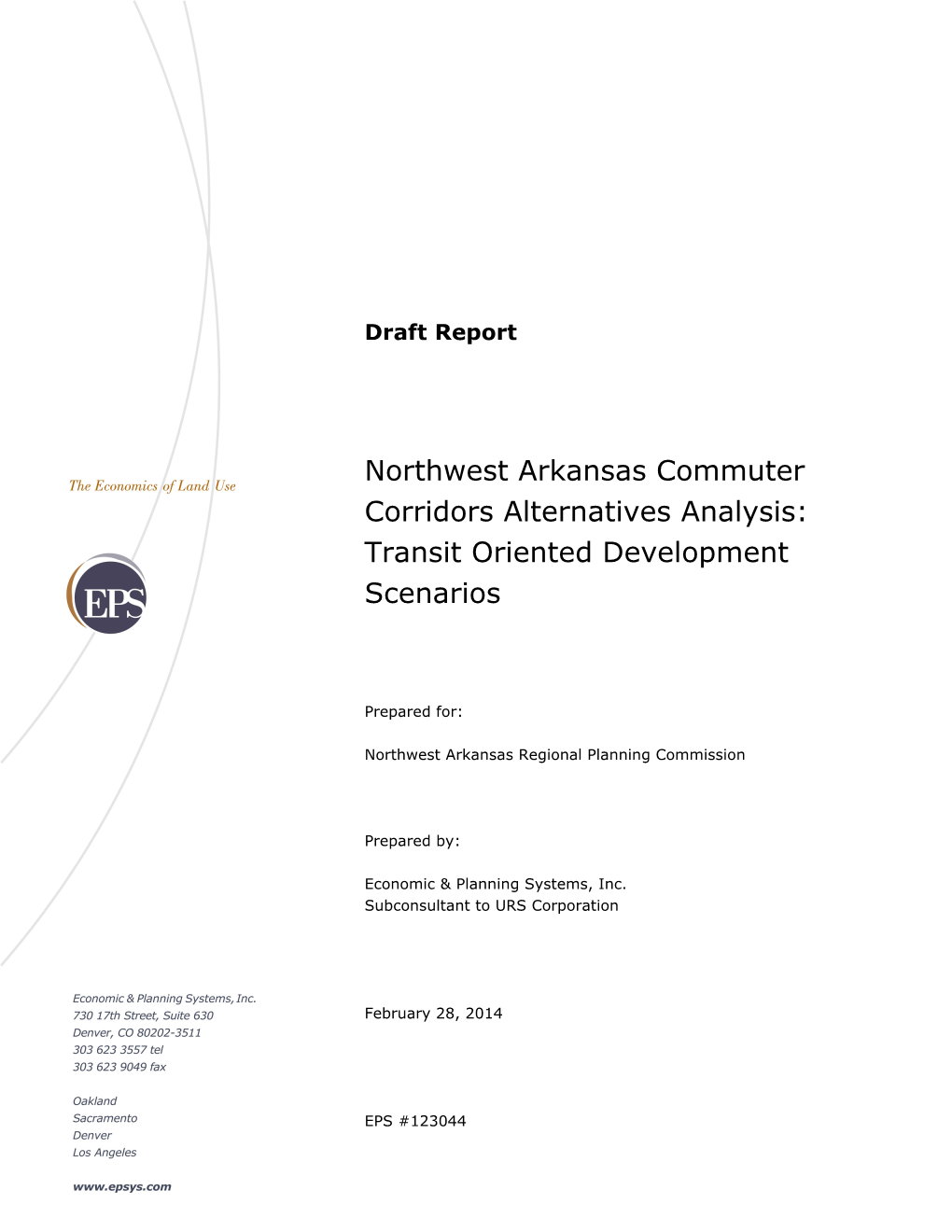 Transit Oriented Development Scenarios