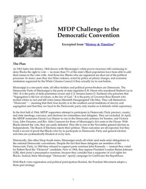 MFDP Challenge to the Democratic Convention ~ Atlantic City, 1964