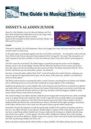 Disney's Aladdin Junior