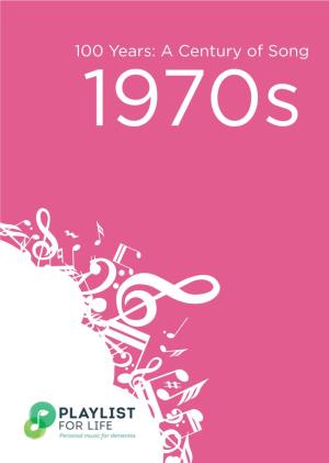 100 Years: a Century of Song 1970S