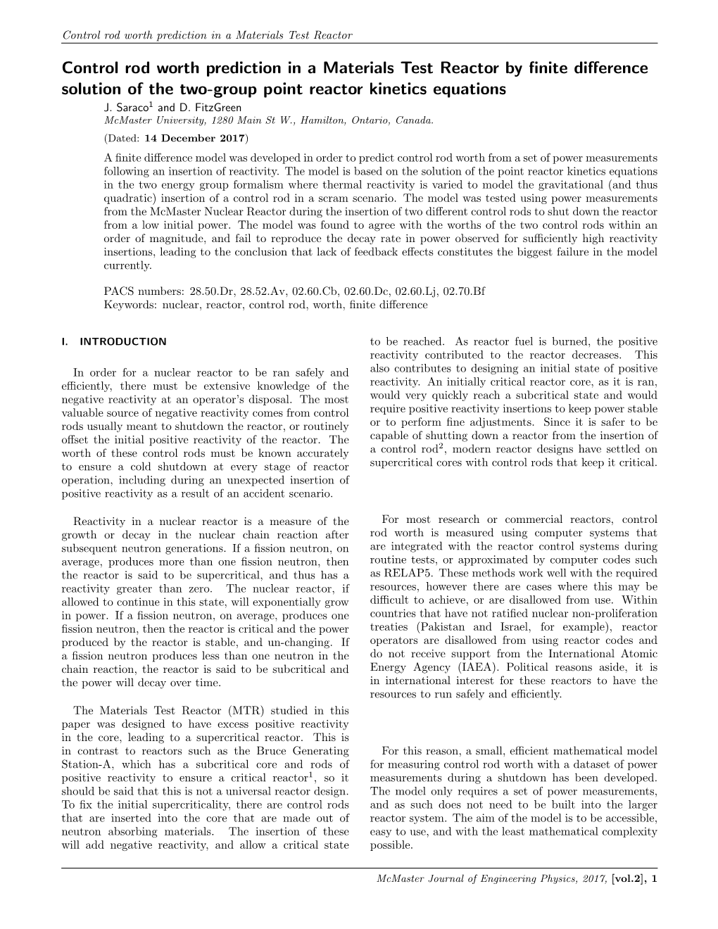 Control Rod Worth Prediction in a Materials Test Reactor by Finite