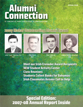 Spring 2009 ALUMNI Connection Spring 2009 Issue