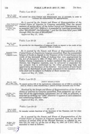 [79 STAT. Public Law 89-27 May 27, 1965 ^ ^ ^^^ [HR