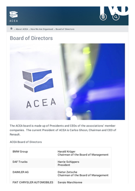 Board of Directors | ACEA