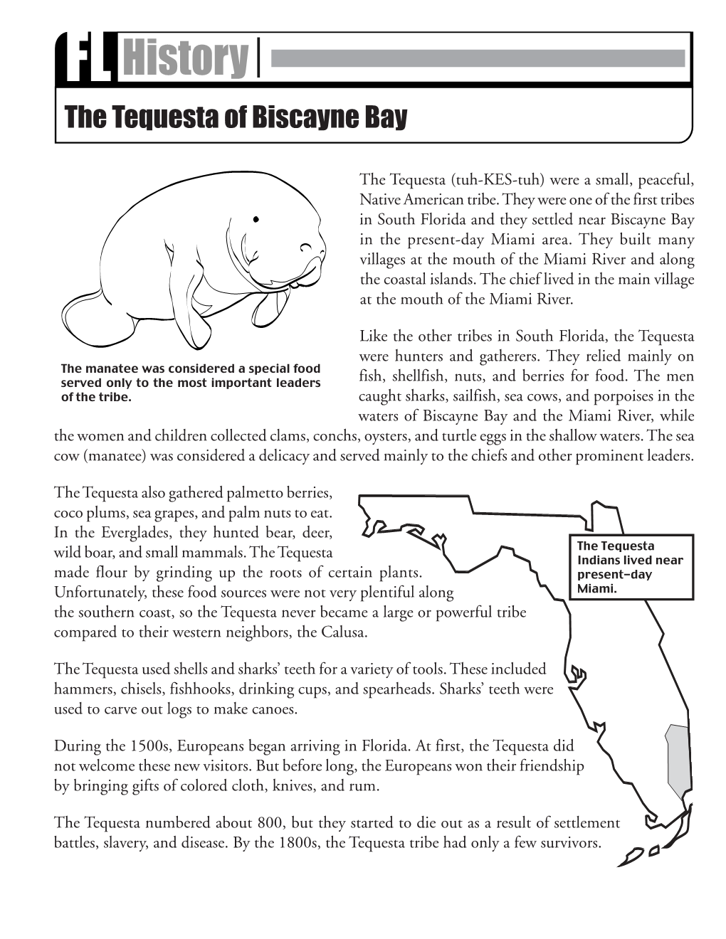 The Tequesta of Biscayne Bay