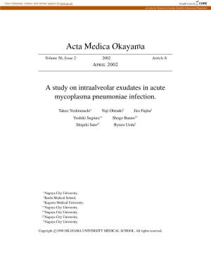Acta Medica Okayama