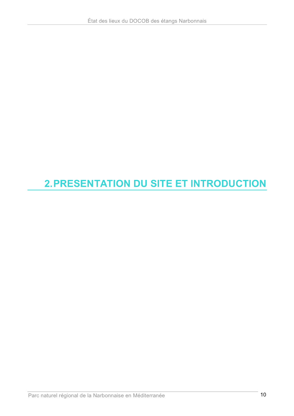 2. Presentation Du Site Et Introduction