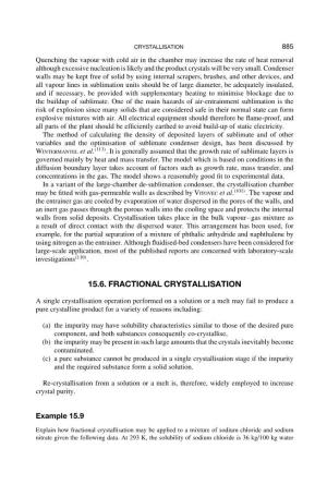 15.6. Fractional Crystallisation