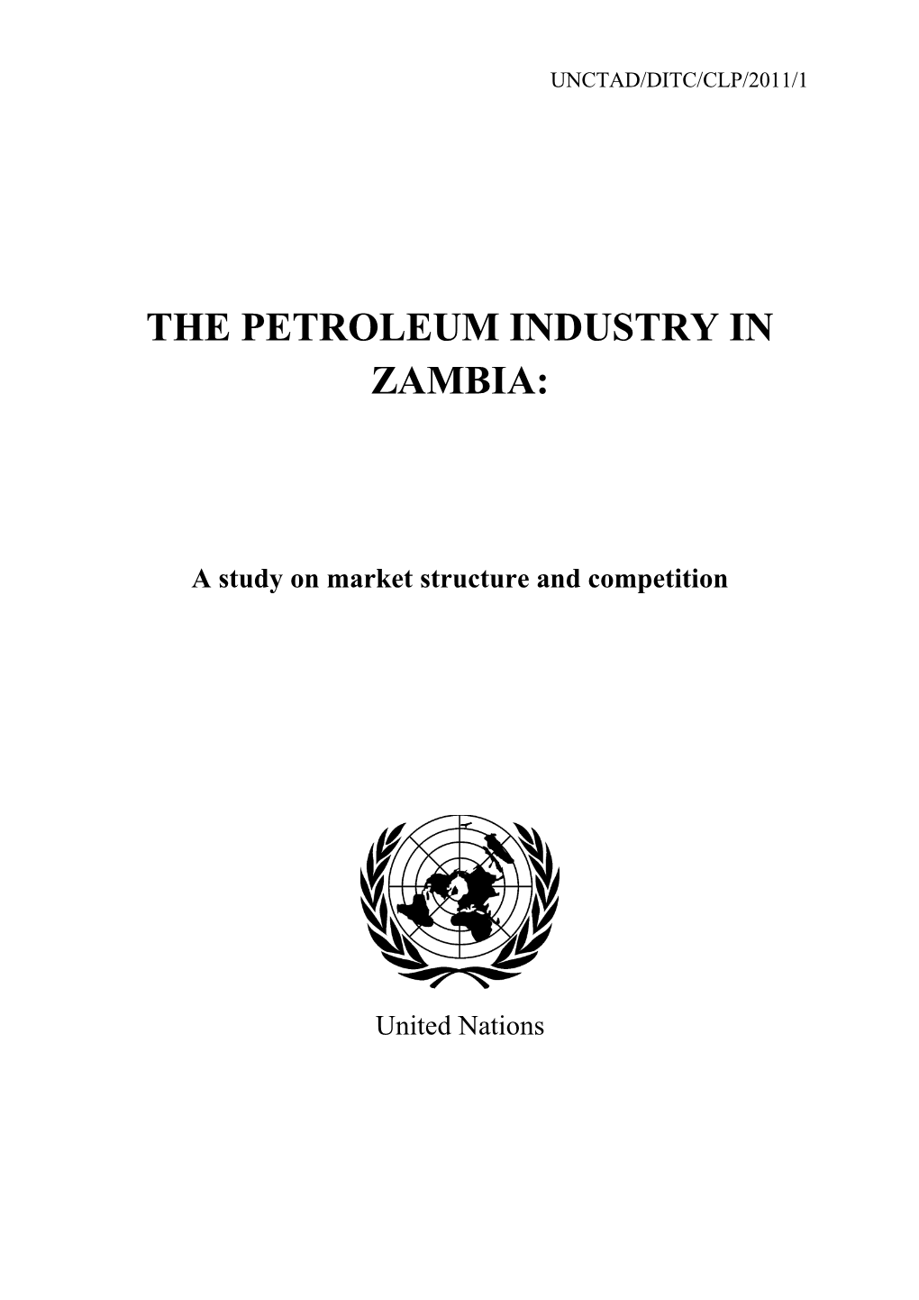 The Petroleum Industry in Zambia