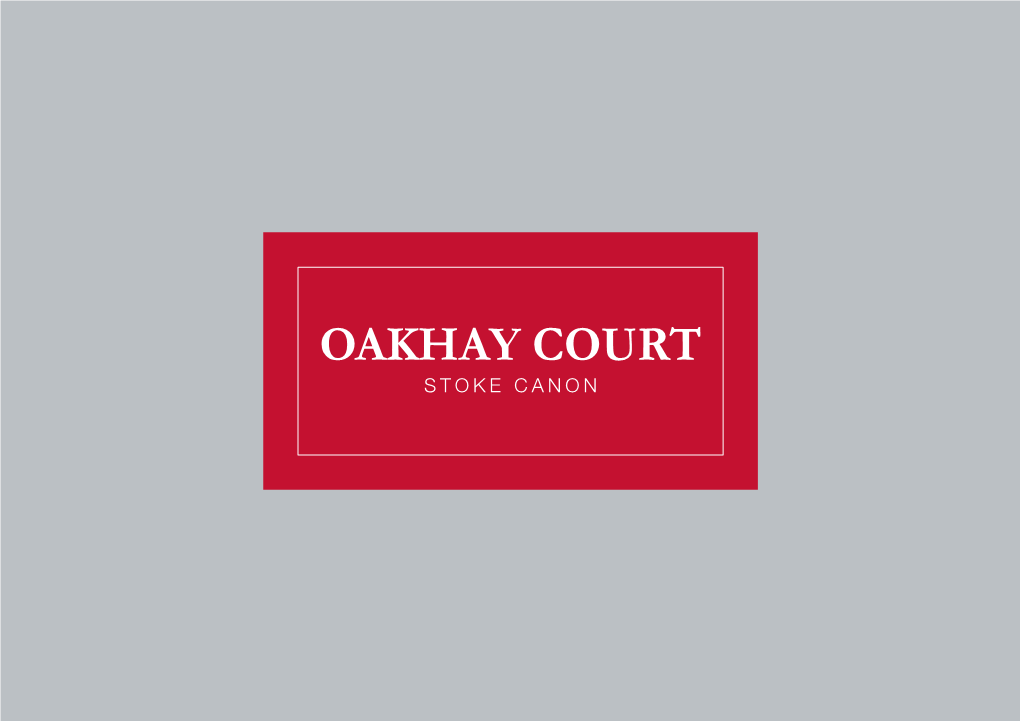 Oakhay Court 8PP.Qxp Stags 08/02/2019 12:04 Page 1