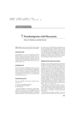 Pseudomigraine with Pleocytosis