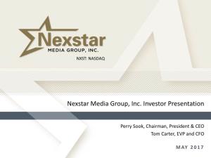 Nexstar Media Group, Inc. Investor Presentation