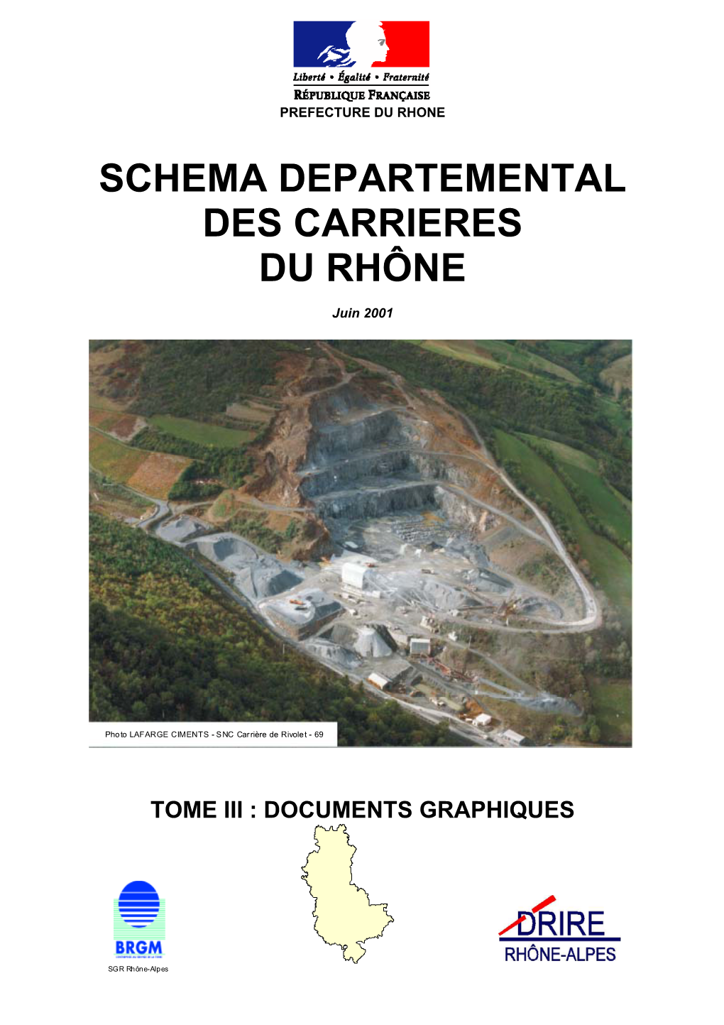 Schema Departemental Des Carrieres Du Rhône