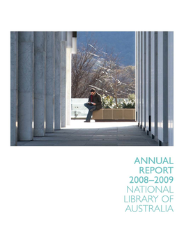 National Library of Australia Annual Report 2008-2009