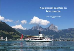 A Geological Boat Trip on Lake Lucerne