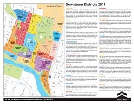 Downtown Districts 2011 P 21St St N