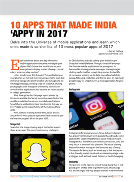10 Apps That Made India