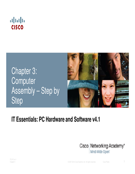 Chapter 3: Computer Assembly – Step by Step