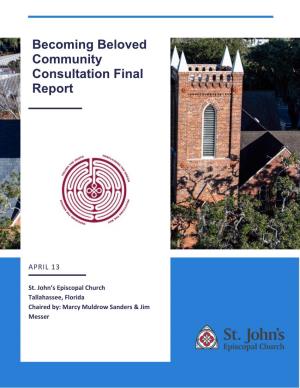 Becoming Beloved Community Consultation Final Report