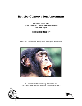 Bonobo Conservation Assessment