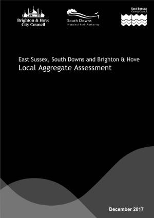 East Sussex, South Downs and Brighton & Hove, Local Aggregate