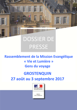 Dossier De Presse