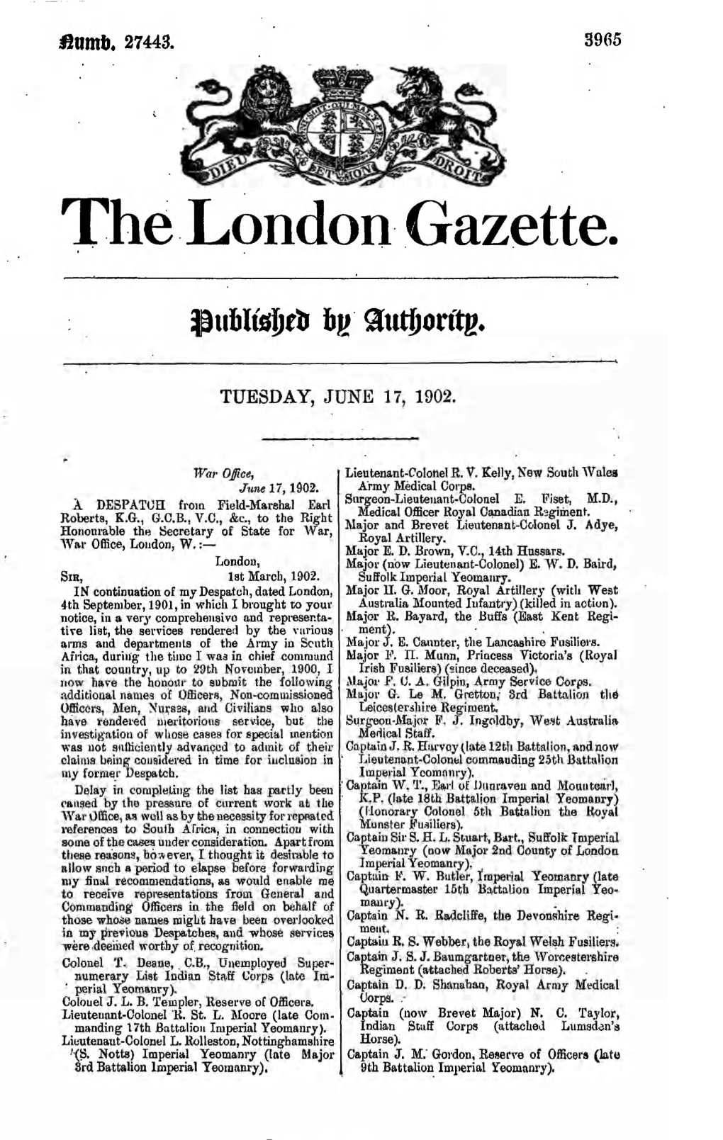 The London Gazette