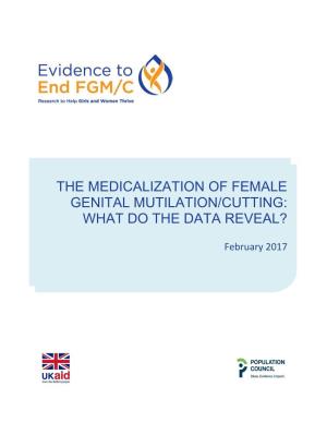 The Medicalization of Female Genital Mutilation/Cutting: What Do the Data Reveal?