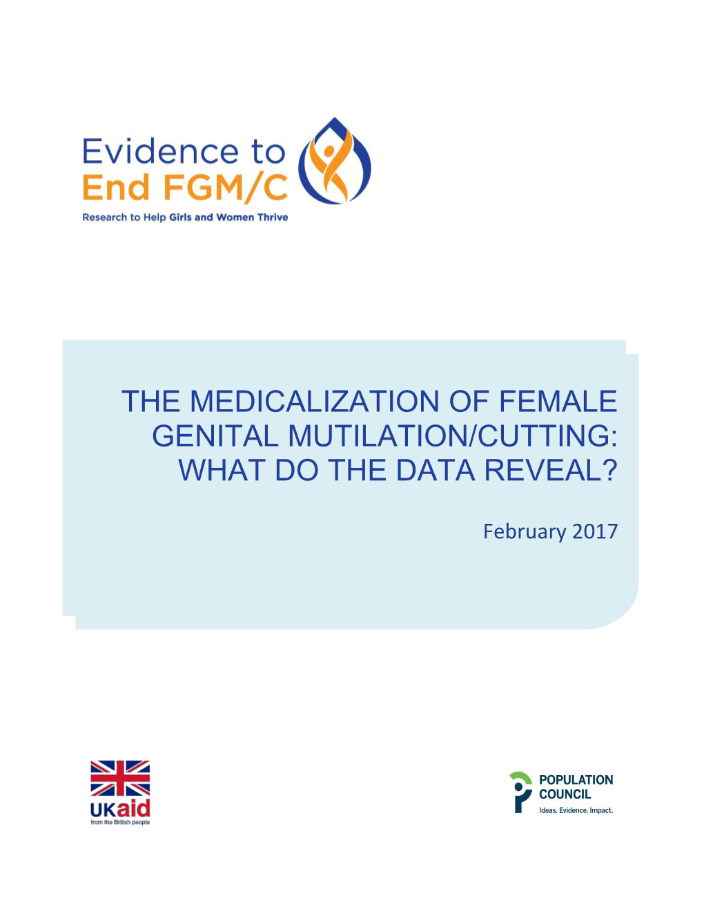 The Medicalization Of Female Genital Mutilationcutting What Do The Data Reveal Docslib 