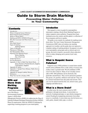 Guide to Storm Drain Marking Preventing Water Pollution in Your Community