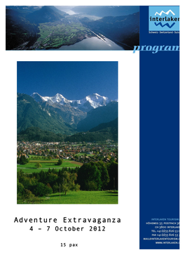 Adventure Extravaganza Interlaken