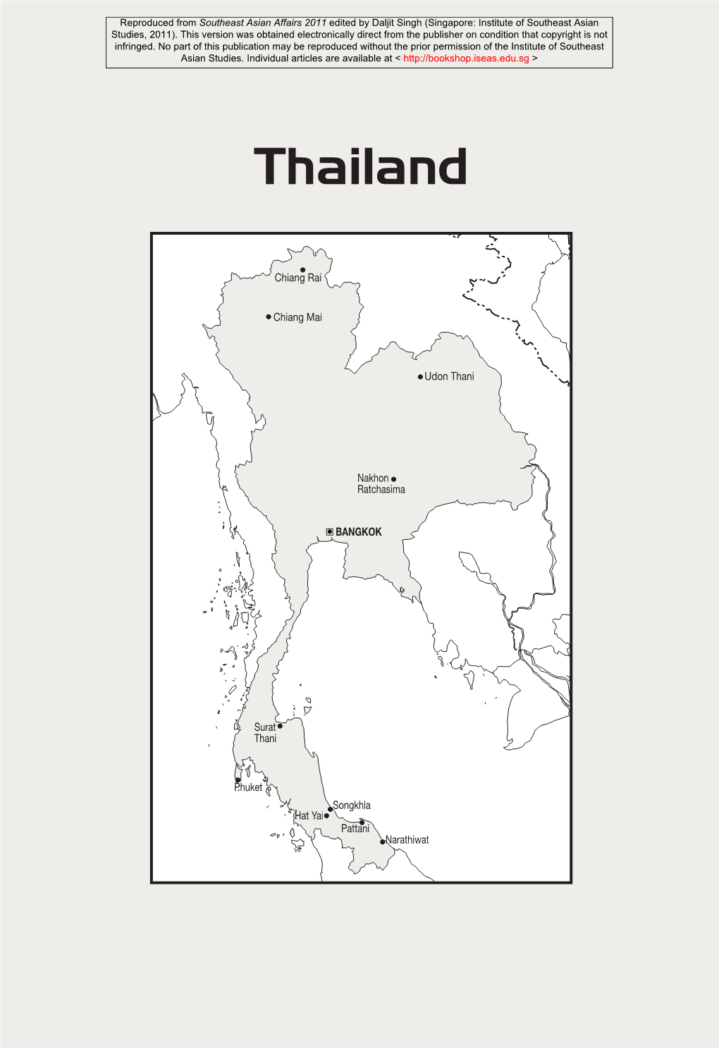 Thialand's Emergency State: Struggles and Transformations