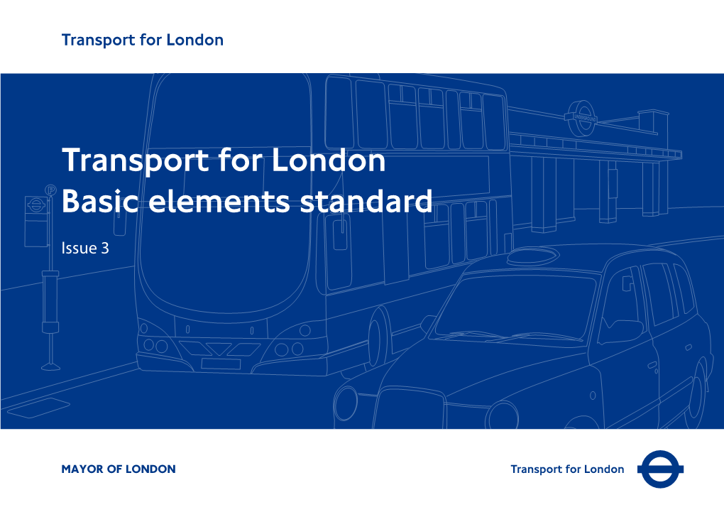 Tfl Basic Elements Standard