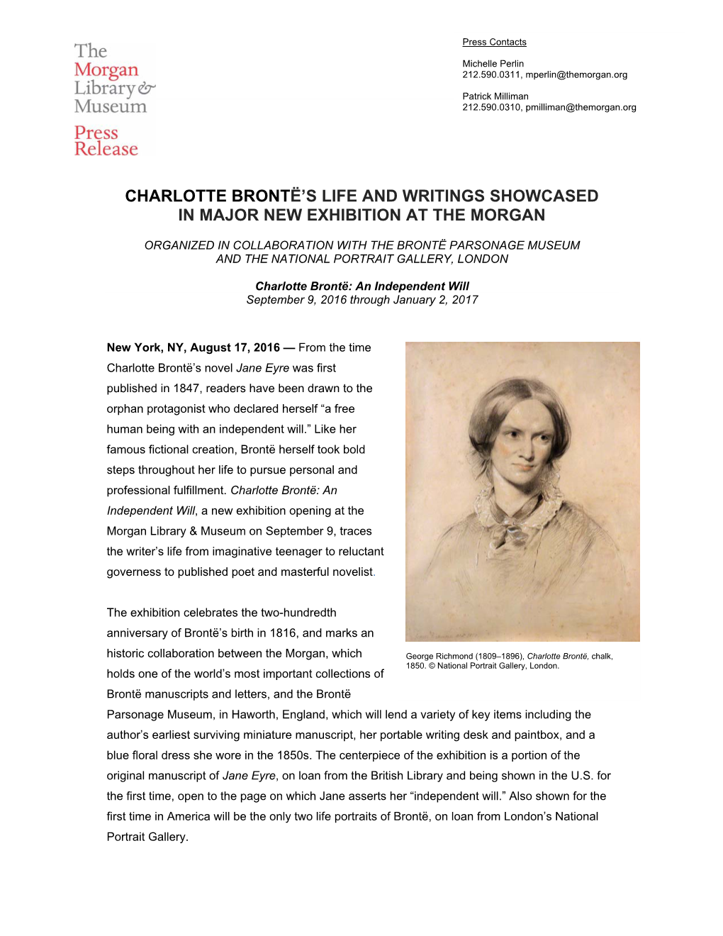 Charlotte Brontë's Life and Writings Showcased