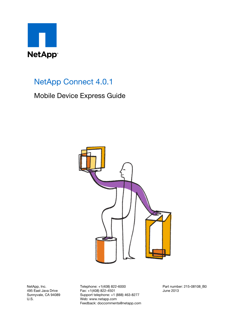 Netapp Connect 4.0.1 Mobile Device Express Guide