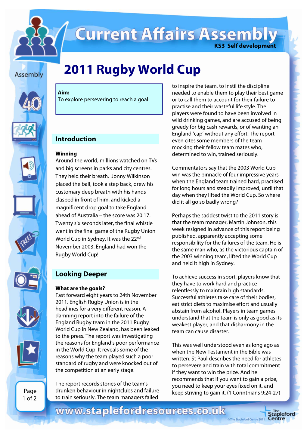 2011 Rugby World Cup