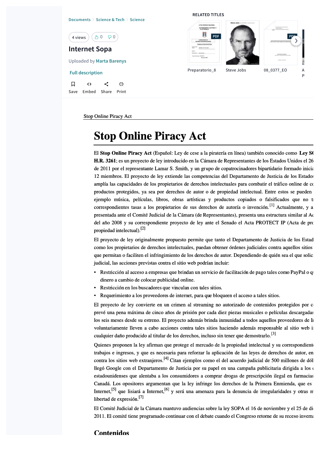 Stop Online Piracy Act