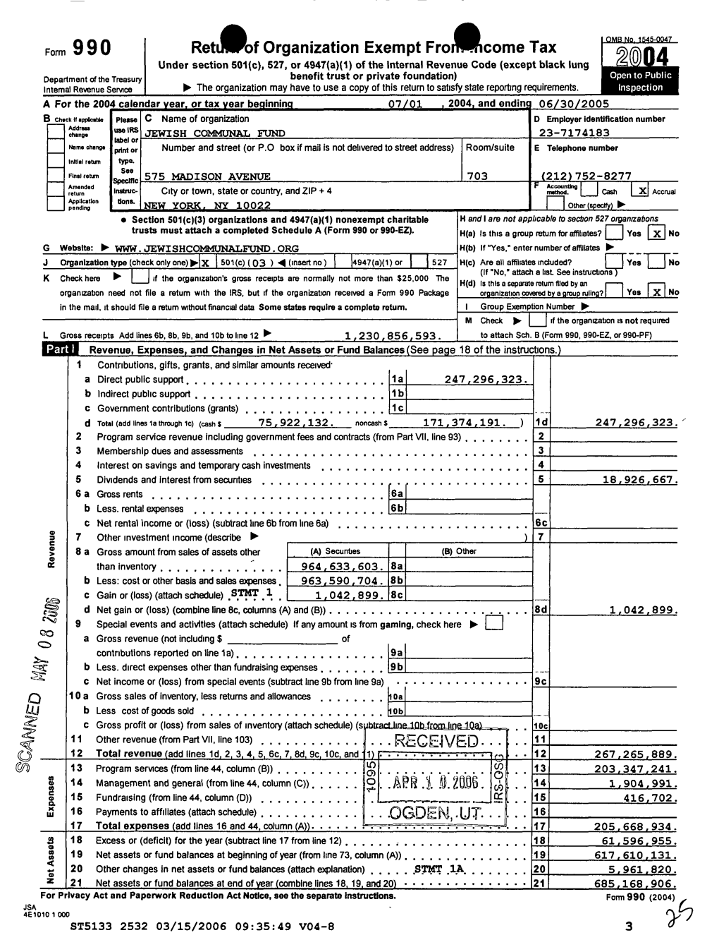 Retlof Organization Exempt Froiicome