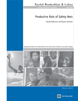 Productive Role of Safety Nets