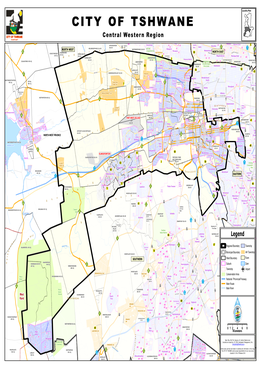 CITY of TSHWANE Locality Plan Central Western Region