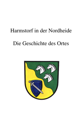 Harmstorf in Der Nordheide Die Geschichte Des Ortes