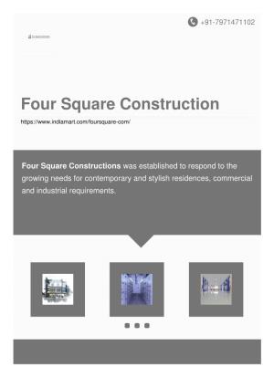 Four Square Construction
